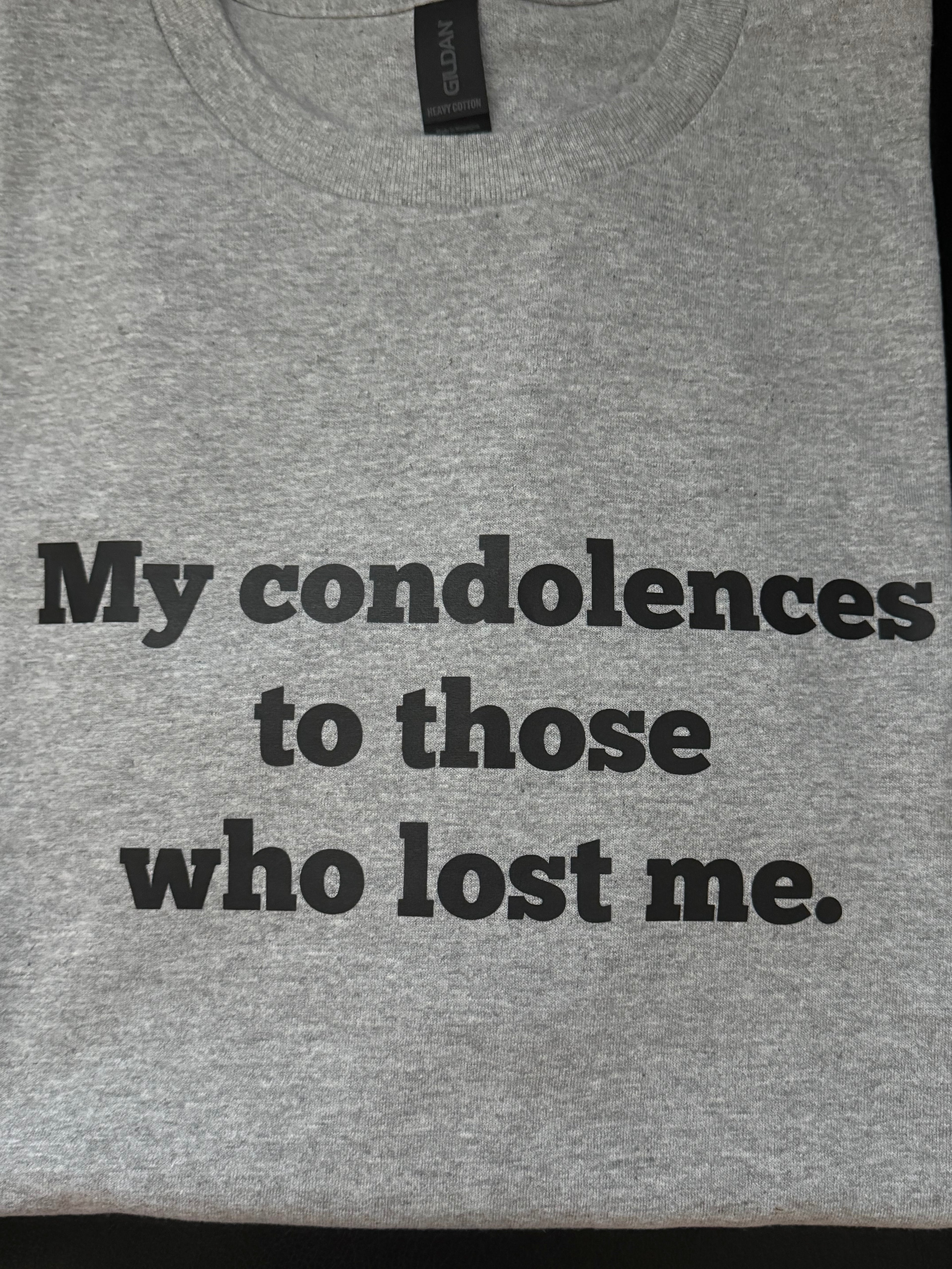 Condolences