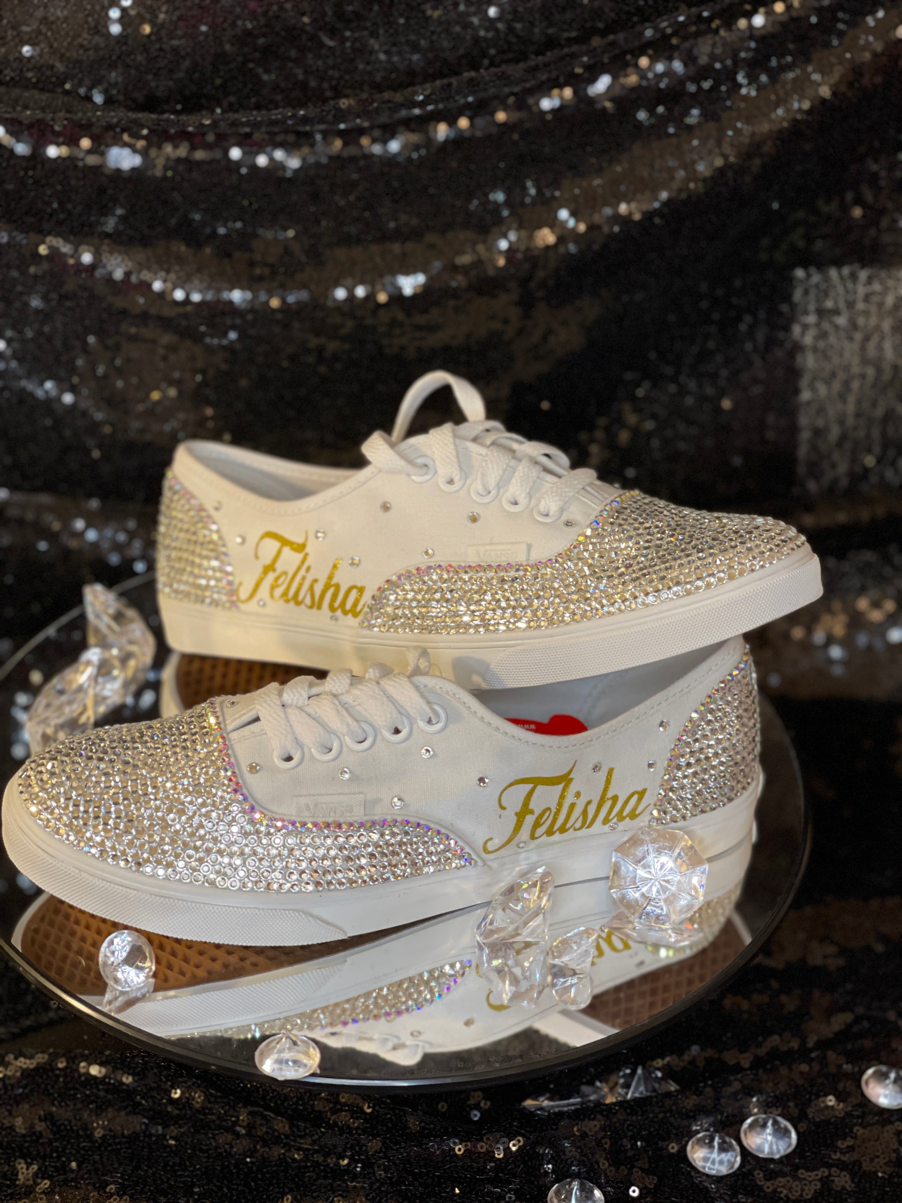 Blinged Out Sneakers